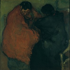 Twee zigeunervrouwen door Isidre Nonell
